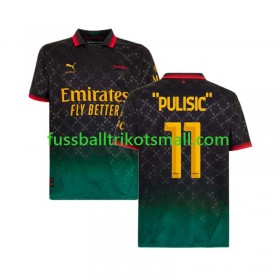 Fußballtrikots AC Mailand Christian Pulisic 11 2024-2025 Kurzarm Fourth trikot kaufen